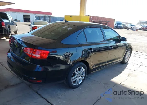 2015 Volkswagen Jetta 1.8T Se из США, поврежденный, VIN 3VWD17AJ2FM275810